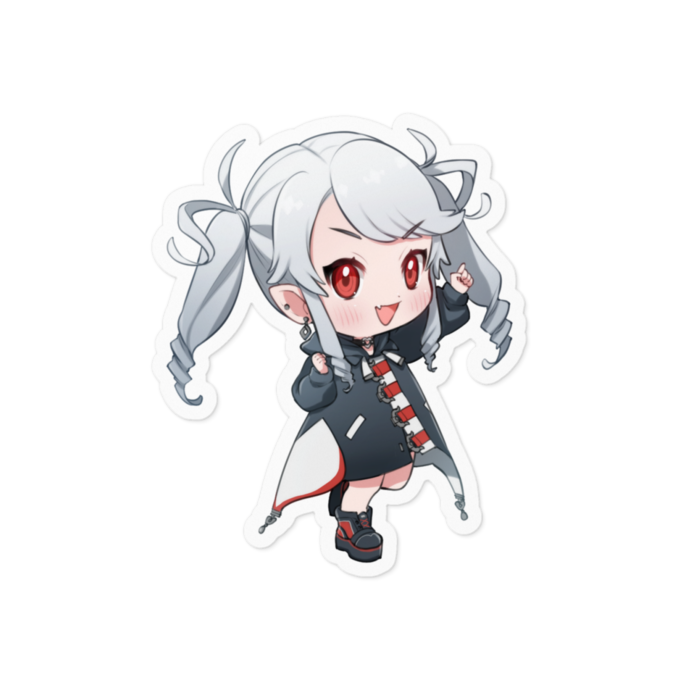 ステッカー - 100 x 100 (mm)