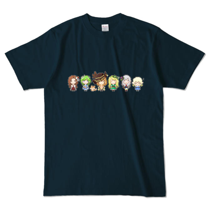 カラーTシャツ - L - ネイビー (濃色)