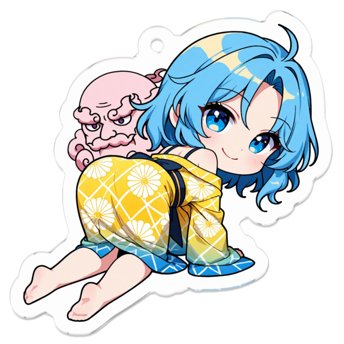 アクリルキーホルダー - 50 x 50 (mm)(ロゴ無し)