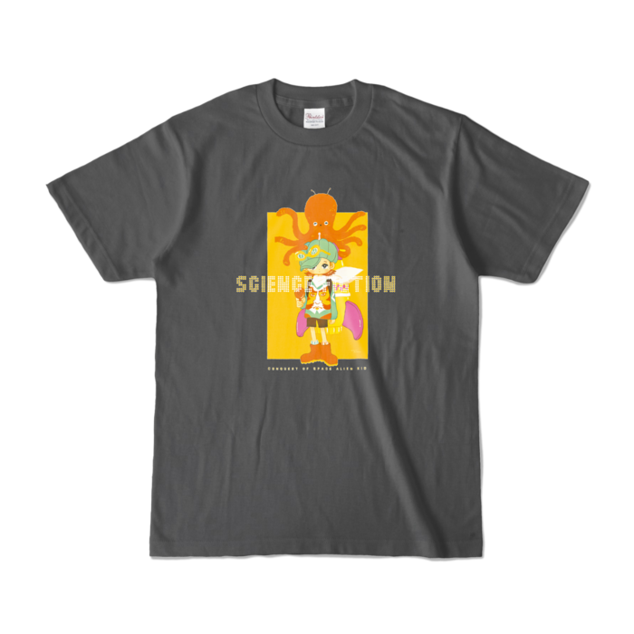 カラーTシャツ - S - チャコール (濃色)