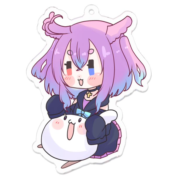アクリルキーホルダー - 70 x 70 (mm)