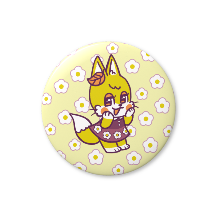 缶バッジ(バリュー)お花