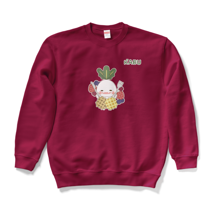 スウェット - L - バーガンディ