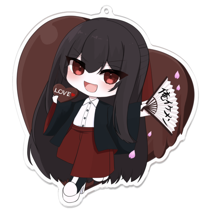 ルギラアクリルキーホルダー（コーティング） - 100 x 100 (mm)