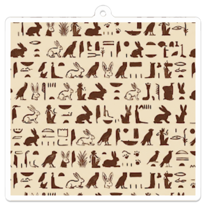 アクリルキーホルダー - 70 x 70 (mm)