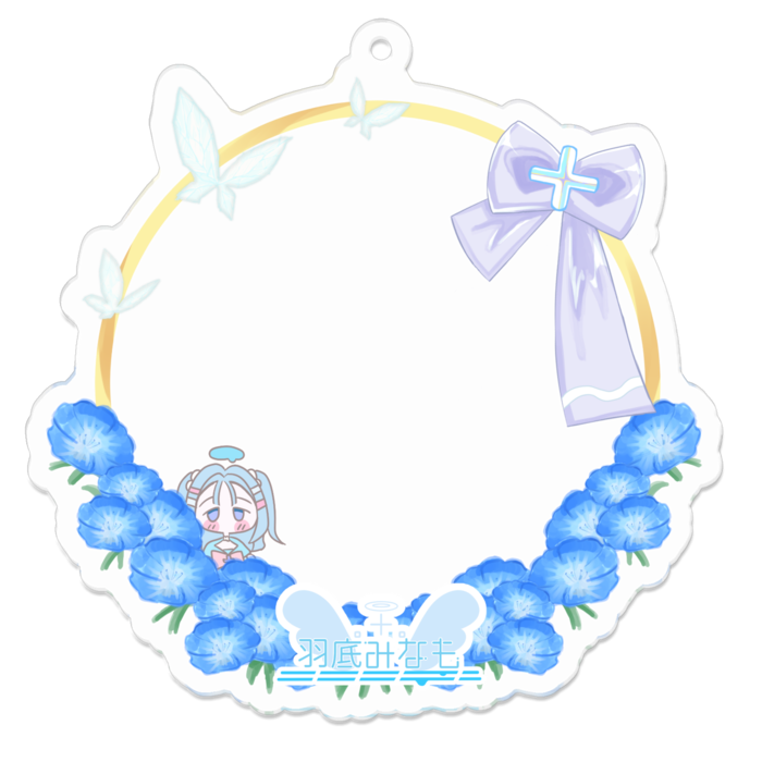 アクリルキーホルダー - 70 x 70 (mm)