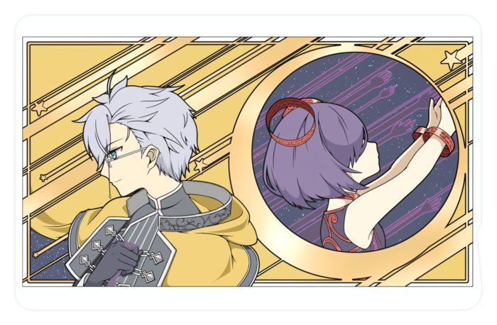 ICカードステッカー - 約85.7x53.9(mm)