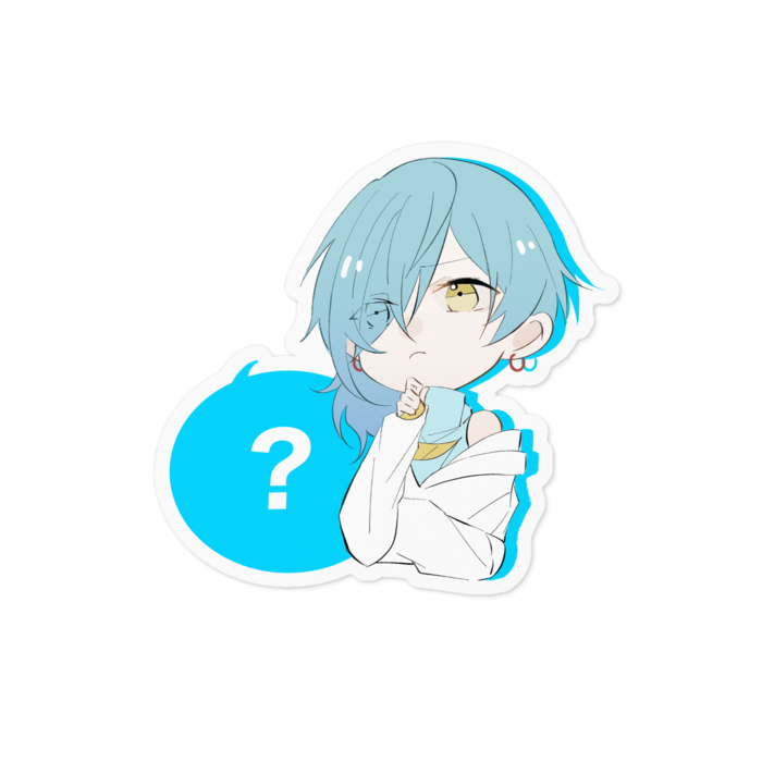 ?ステッカー - 100 x 100 (mm)