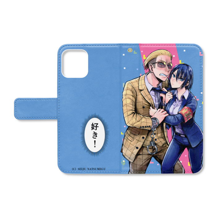 手帳型iPhoneケース - iPhone11Pro - ストラップ穴 あり