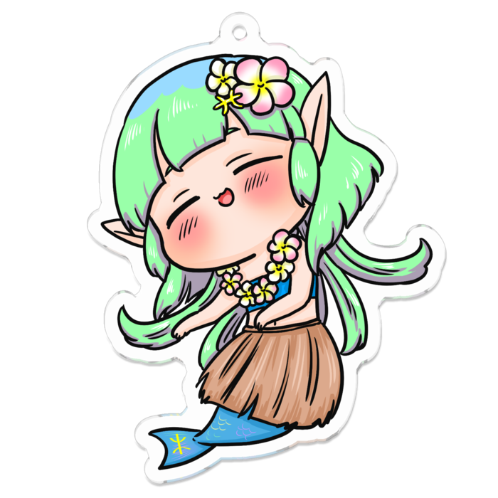 アクリルキーホルダー - 70 x 70 (mm)