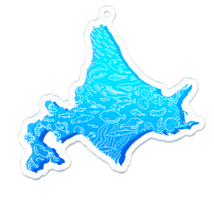 アクリルキーホルダー - 70 x 70 (mm)