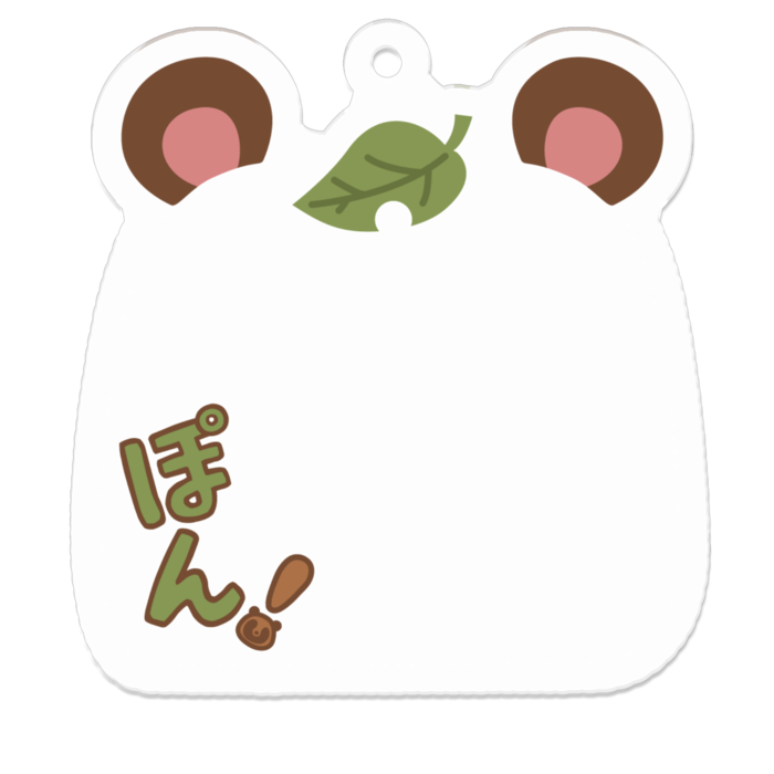 アクリルキーホルダー - 50 x 50 (mm)