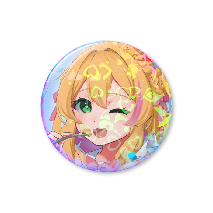 ホログラム缶バッジ - 56mm