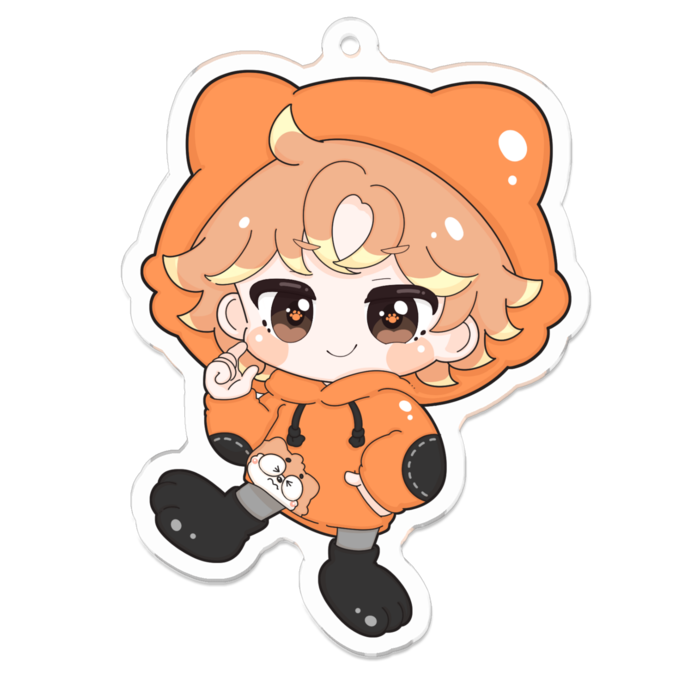 アクリルキーホルダー - 70 x 70 (mm)