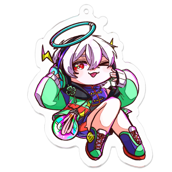 アクリルキーホルダー - 70 x 70 (mm)