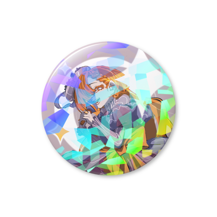 ホログラム缶バッジ - 56mm(2)