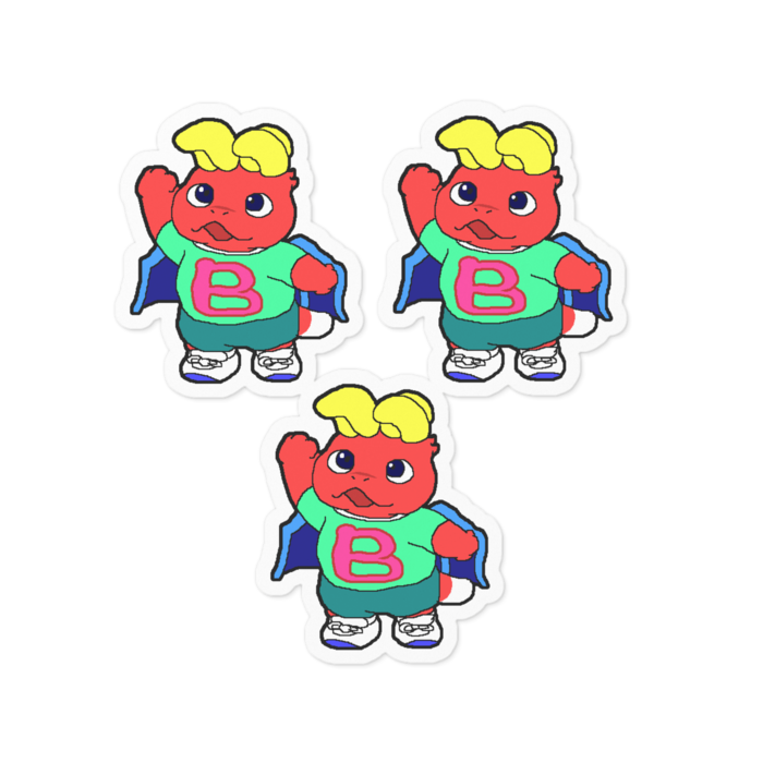 ステッカー - 100 x 100 (mm)