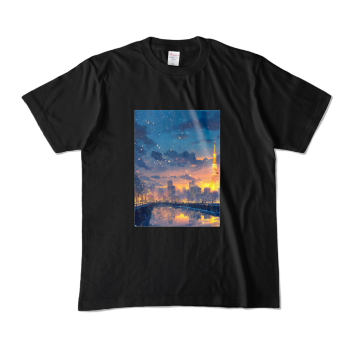 カラーTシャツ - M - ブラック (濃色)