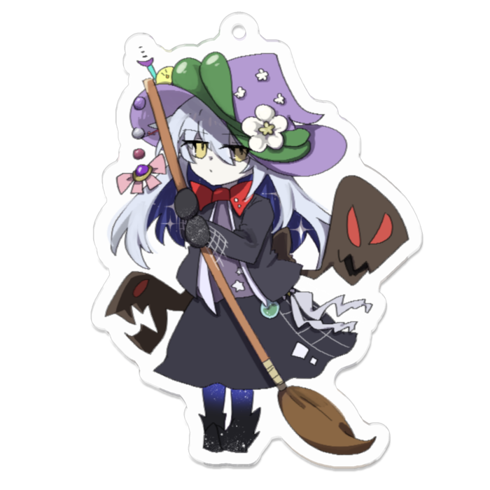 アクリルキーホルダー（コーティング） - 70 x 70 (mm)