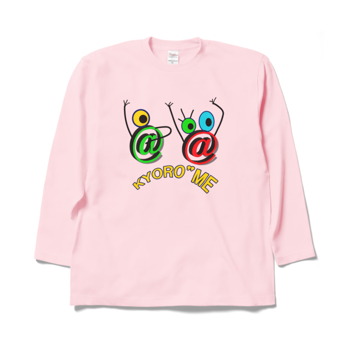 ロングスリーブTシャツ - XL - ライトピンク