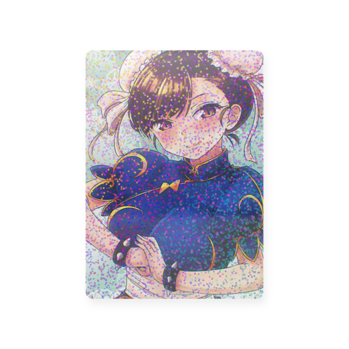 春麗さん-グリッター（63 × 88mm）