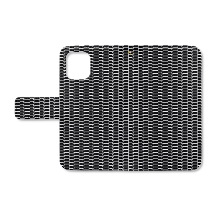 手帳型iPhoneケース - iPhone12 mini - ストラップ穴 あり