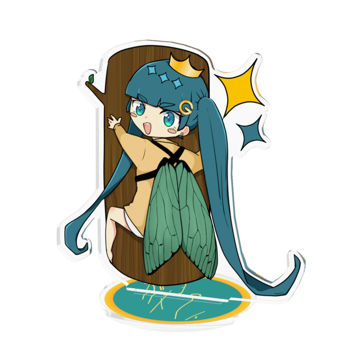 アクリルフィギュア - 100x100mm