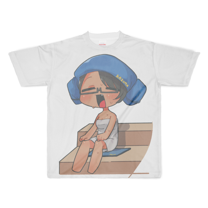 フルグラフィックTシャツ - XL - 正面印刷のみ