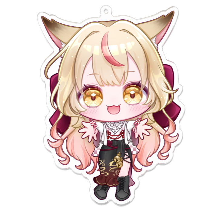 アクリルキーホルダー - 100 x 100 (mm)