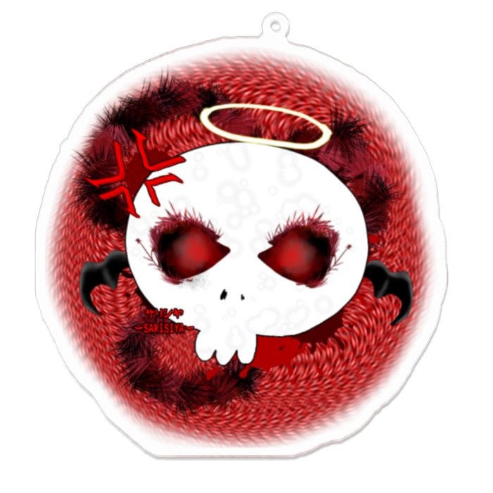 アクリルキーホルダー - 100 x 100 (mm)