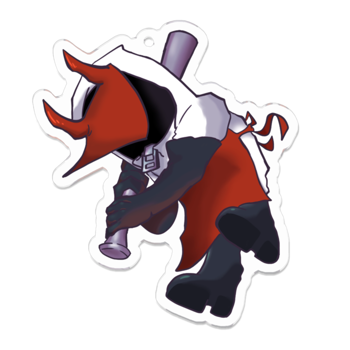 アクリルキーホルダー - 70 x 70 (mm)