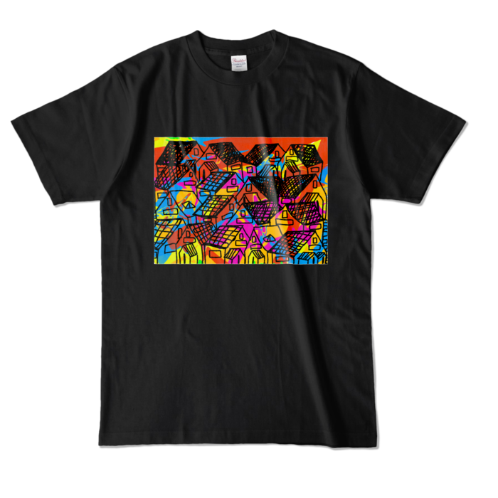 カラーTシャツ - L - ブラック (濃色)