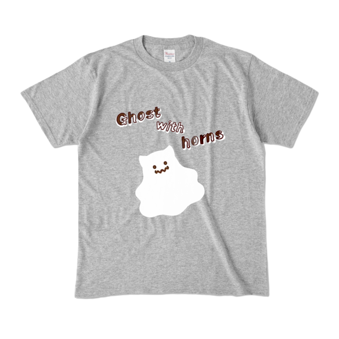 カラーTシャツ - M - 杢グレー (濃色)