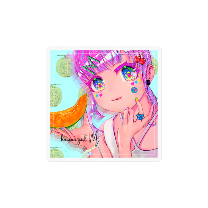 ステッカー【Sサイズ】100 x 100 (mm)