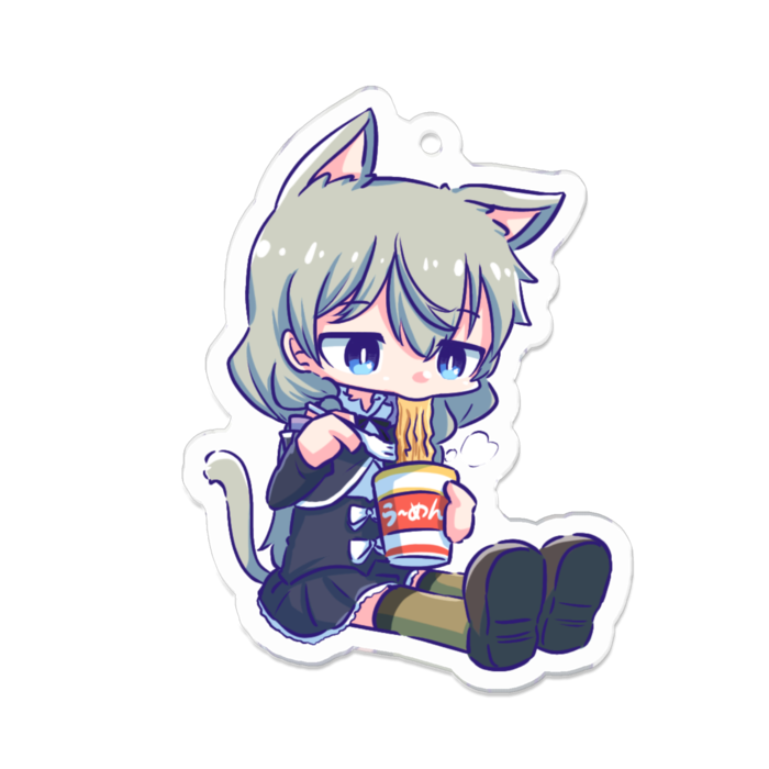 アクリルキーホルダー - 70 x 70 (mm)