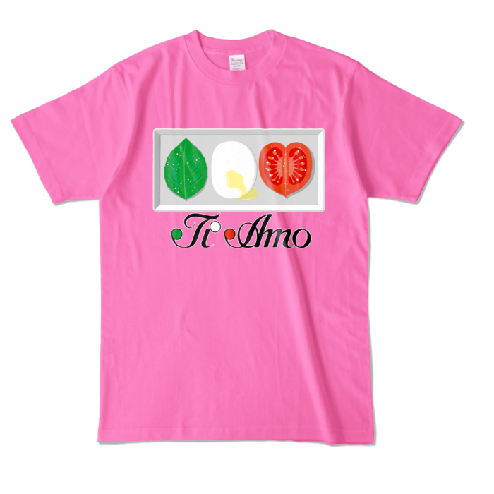 カラーTシャツ - L - ピンク (濃色)
