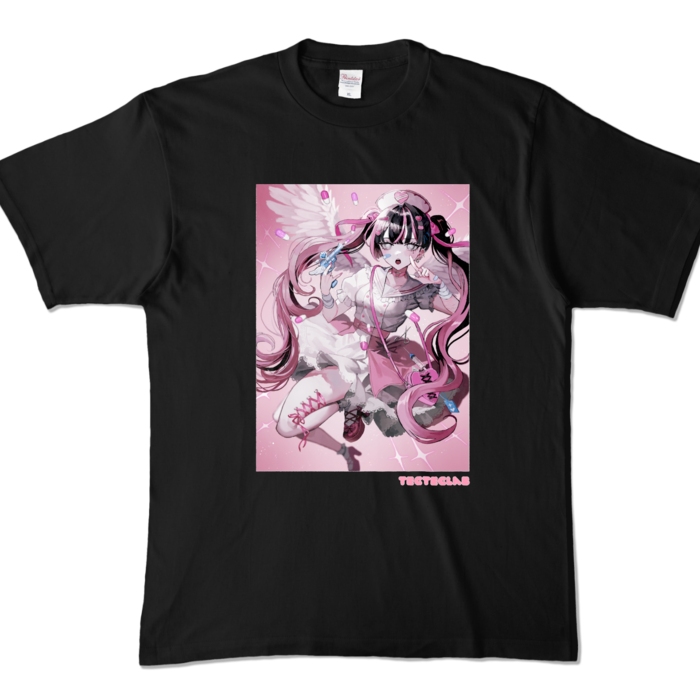 カラーTシャツ - XL - ブラック (濃色)