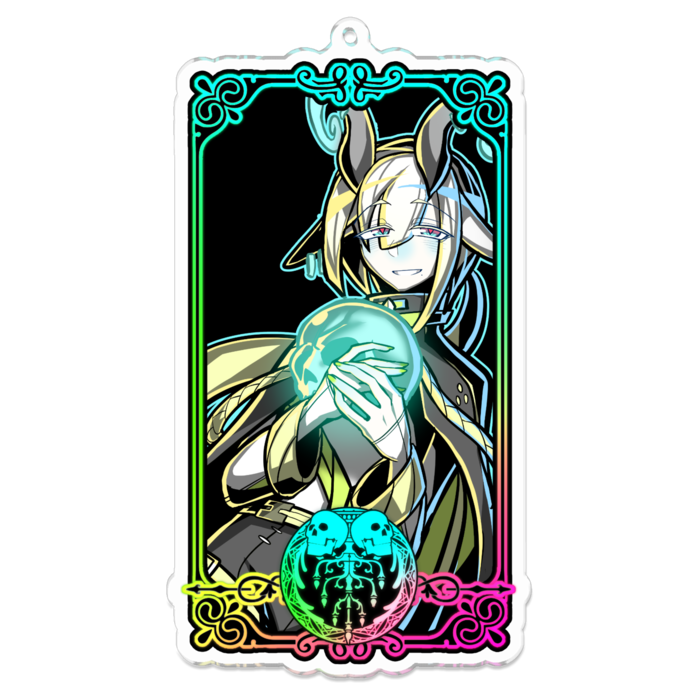 アクリルキーホルダー - 100 x 100 (mm)