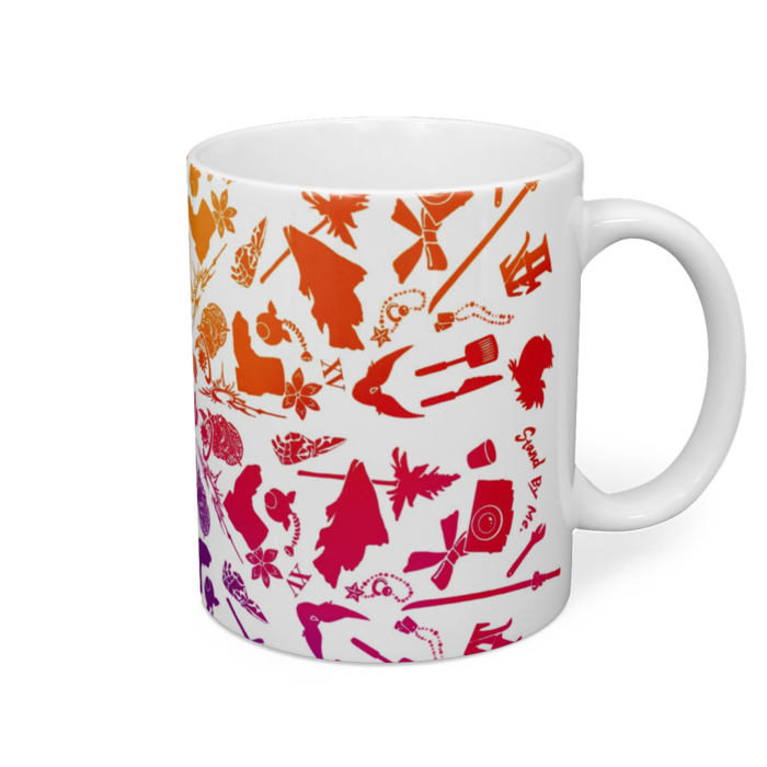 マグカップ - 直径 8 cm / 高さ 9.5 cm