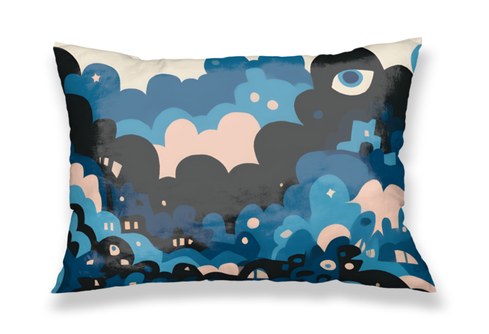 枕カバー - 43x63cm - 両面