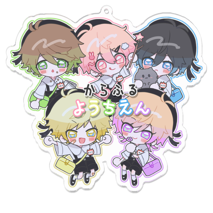 アクリルキーホルダー - 100 x 100 (mm)