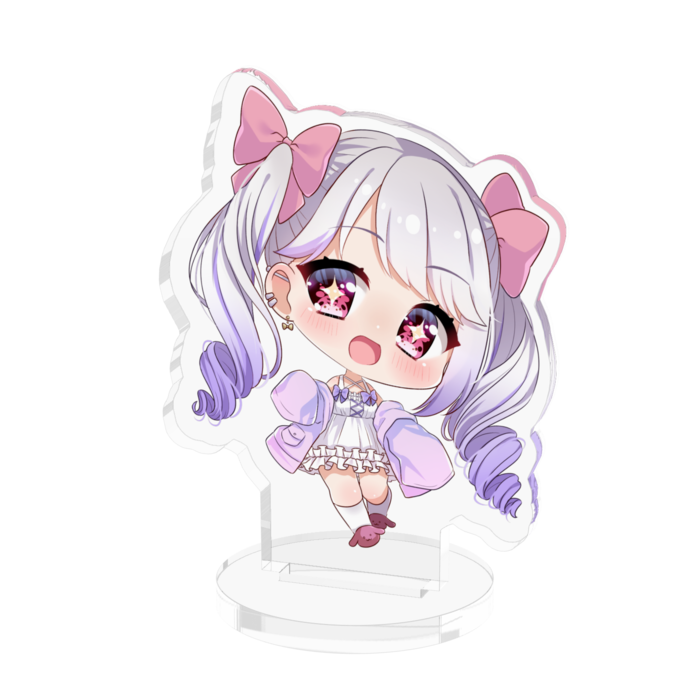 ミニアクリルスタンドー嬉しい顔