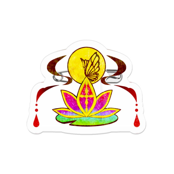 アクリルバッジ - 50 x 50 (mm)