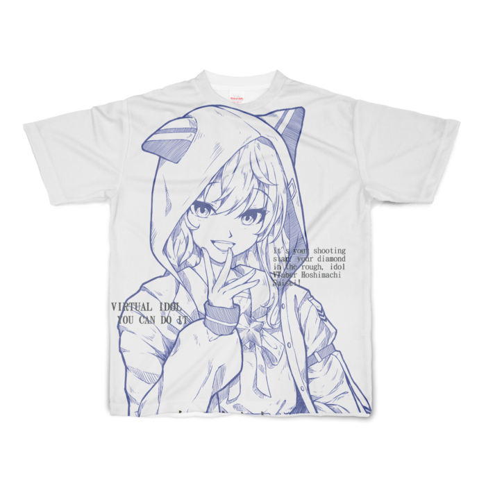 フルグラフィックTシャツ - S - 正面印刷のみ
