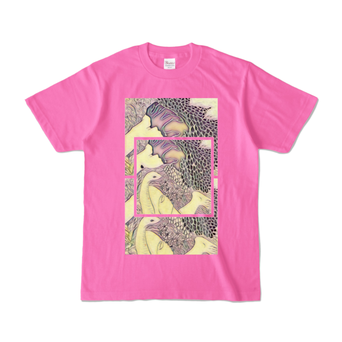 カラーTシャツ - S - ピンク (濃色)