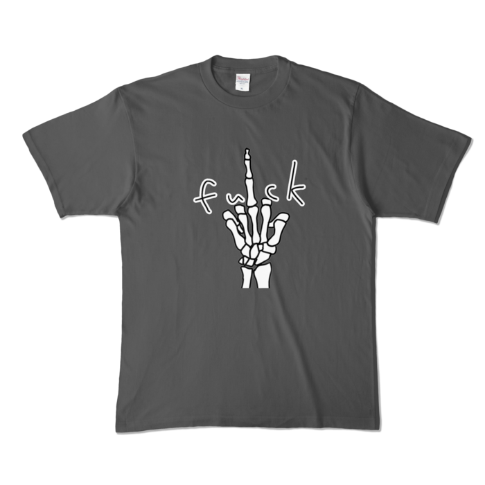 カラーTシャツ - XL - チャコール (濃色)