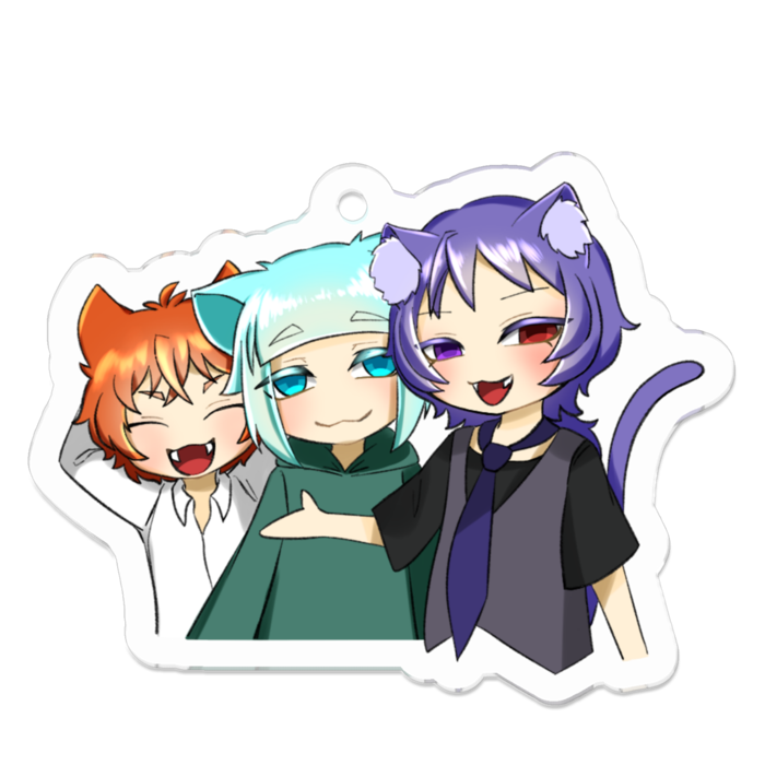 紫苑【素敵な仲間】- 50 x 50 (mm)