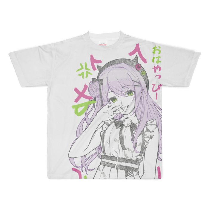 フルグラフィックTシャツ - XL - 正面印刷のみ