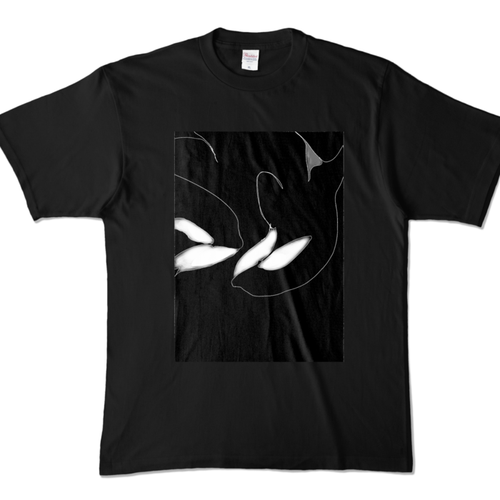 カラーTシャツ - XL - ブラック (濃色)