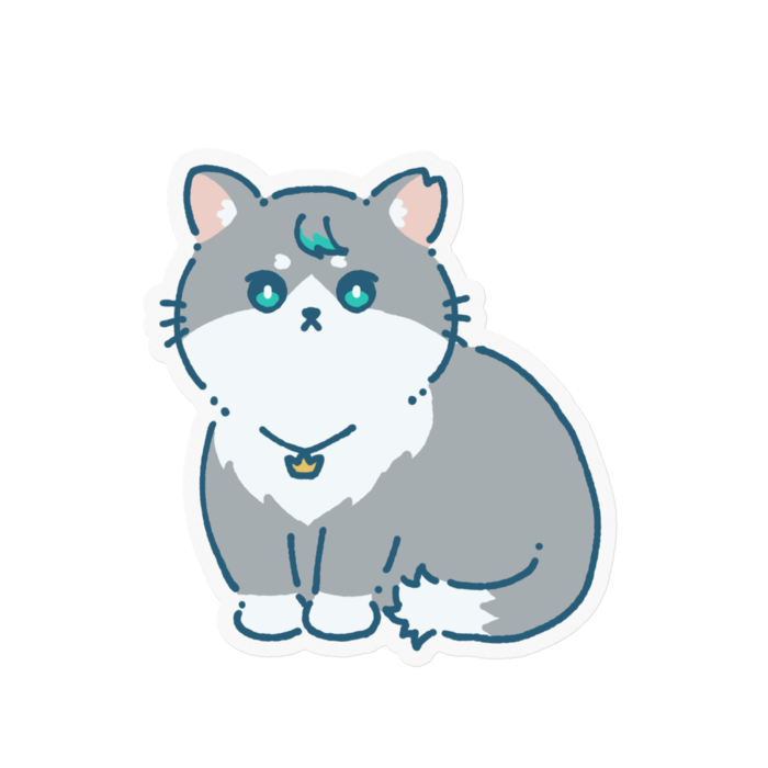 ステッカー(クリア) - 100 × 100 (mm)